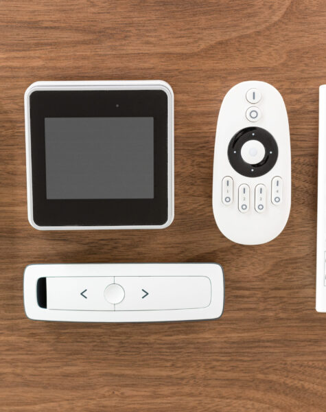 Variety of remote controls to control different appliances in a house Variety of remote controls to control different appliances in a house